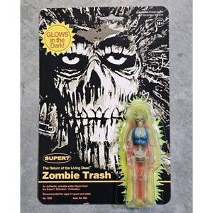 Zombie Trash The Return Of The Living Dead Monster Glow Super7 Reaction Figure